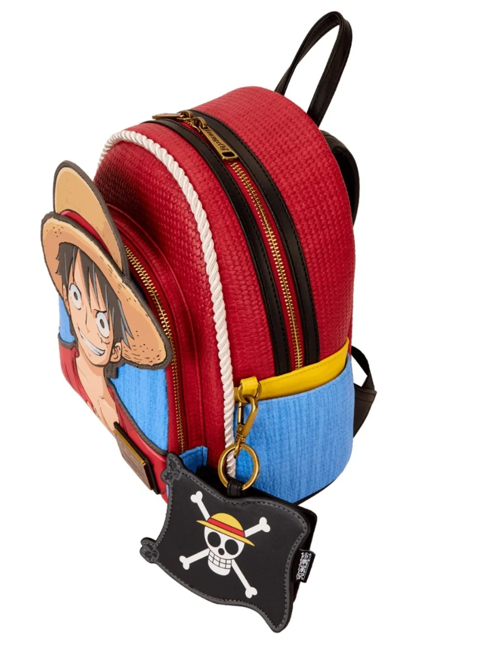 Loungefly NYCC Limited Edition One Piece Luffy Cosplay Mini Backpack With Coin